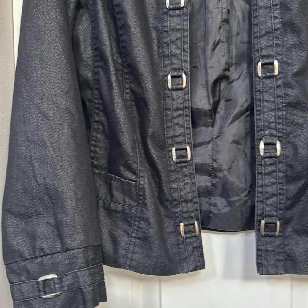 Christopher & Banks Black Jacket - Picture 3 of 4